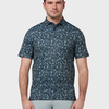 CallawayAll Over Floral Outline Print Polo