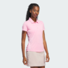 Adidas Women's Solid Performance Short Sleeve Polo Shirt