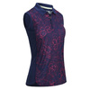 Callaway Sleeveless Tropical Print Polo