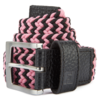 Footjoy Striped Braided Belt