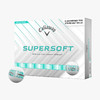 Callaway Supersoft Distressed Teal Stripe Golf Balls