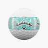 Callaway Supersoft Distressed Teal Stripe Golf Balls
