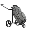JuStar Black manual 3-wheeled Trolley