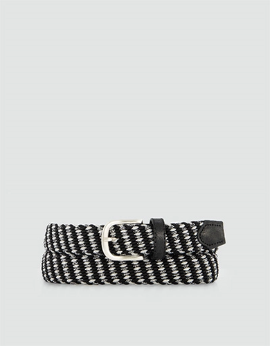 Alberto Gurtel Metal Braided Belt