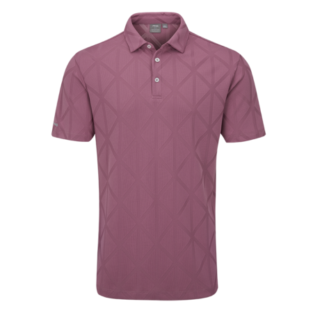 Ping Lenny Men's Jacquard Polo Shirt