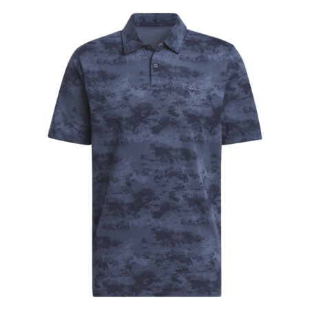 Adidas Go-To Printed Mesh Polo Shirt