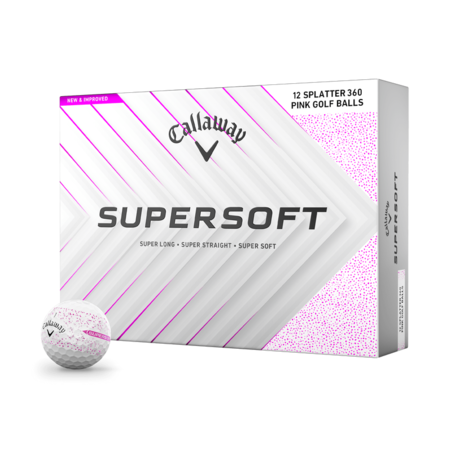 Callaway Supersoft Splatter 360 Golf Balls