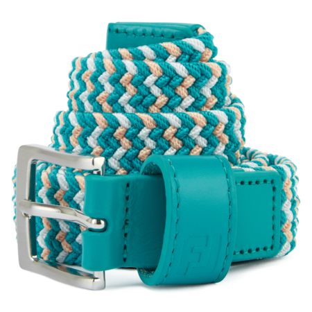 Footjoy Striped Braided Belt
